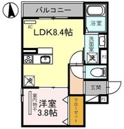 The Crossの間取り画像