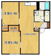 インフィオーレ芦田 A棟の間取り画像