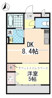 ピース・st.レオ・ボルトの間取り画像