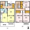 リースランド春日 Bの間取り画像