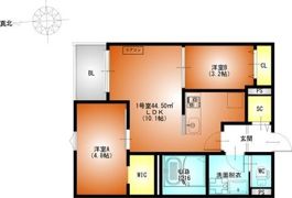 REGALEST F 瓢箪山の間取り画像