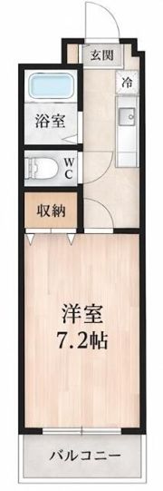 パルハイムの間取り画像