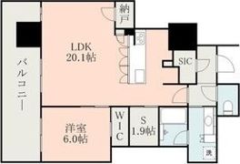 MJR熊本ザ・タワーの間取り画像