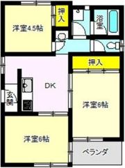 中居ハイデンスの間取り画像