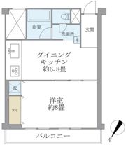 広尾ハイツの間取り画像