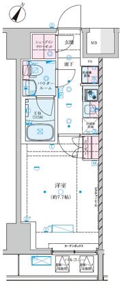 GENOVIA川崎Ⅶの間取り画像