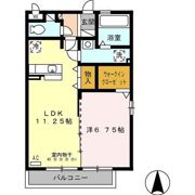 メゾン グラーブルの間取り画像