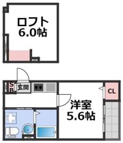 エクル巽北（エクルタツミキタ）の間取り画像
