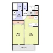CASA CALMA野田の間取り画像