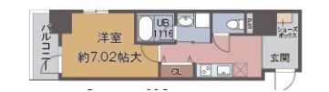 フェールヴィル阿波座の間取り画像