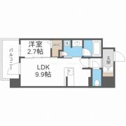 コンフォリア・リヴ南森町Qの間取り画像