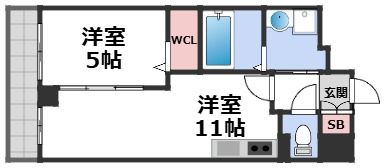 VITA荒本の間取り画像