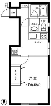 アズーロ戸田公園の間取り画像