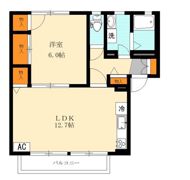 サンパレスFの間取り画像