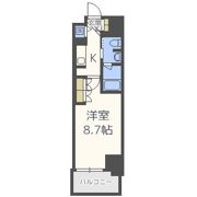 コンフォリア北浜の間取り画像