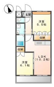 Maple Gardenの間取り画像