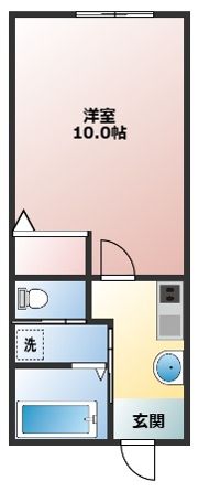 上三緒ベルベアの間取り画像