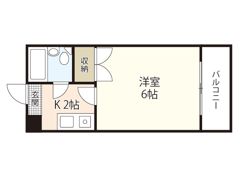 サンリバー新宅の間取り画像