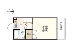 サンリバー新宅の間取り画像
