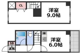 エフアール城東中央の間取り画像