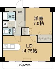 メゾンコンフォートの間取り画像