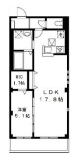 パークサイド広尾の間取り画像
