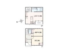 MELLAS浦安の間取り画像