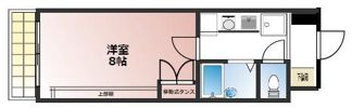 ワイズレジデンス南草津 3Fの間取り画像