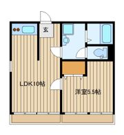 リーフガーデニアの間取り画像