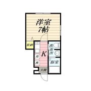 パンサーヒルズAの間取り画像