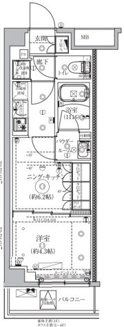 セジョリ練馬平和台の間取り画像