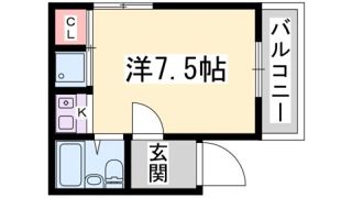 ラムール春日野道の間取り画像
