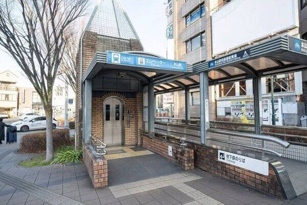 近くに施設あり