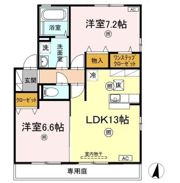サンモールY A棟の間取り画像