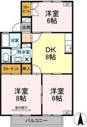 ハートホームいまいせの間取り画像