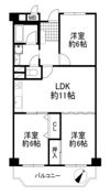 芦屋山ノ手アーバンライフの間取り画像