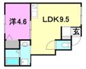 LUMIELE府中2の間取り画像