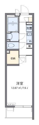 クレイノWEST八潮の間取り画像