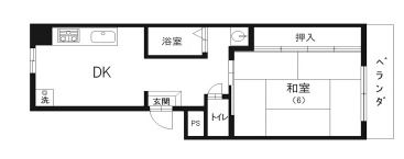 ベクヴェーム本山の間取り画像