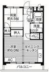 ビレッジハウス柳崎タワー1号棟の間取り画像