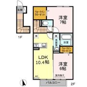 ラウレア福田 A棟の間取り画像
