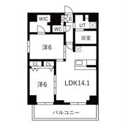 ArtizA阿波座の間取り画像