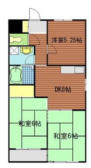 津江ビルの間取り画像