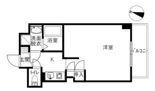 ライフイン369の間取り画像