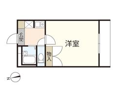 レオパレス泉の間取り画像