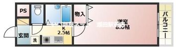 WAVE－KⅡの間取り画像