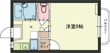 メゾンデエスポワールAの間取り画像