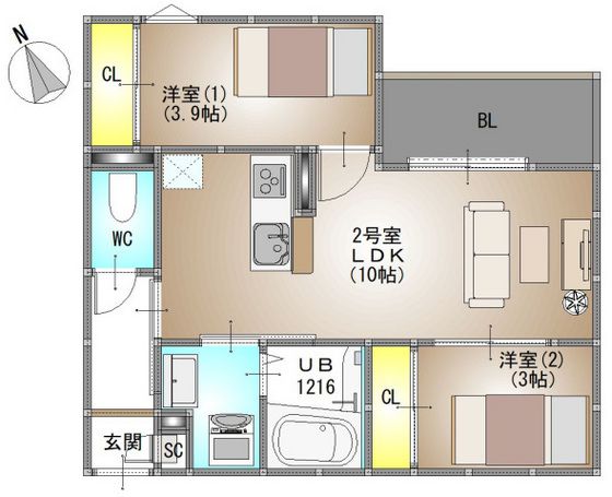 間取図