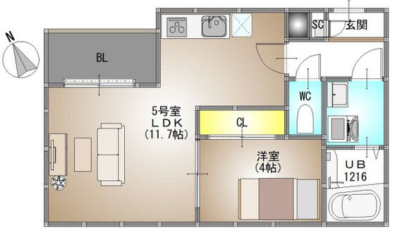 間取図