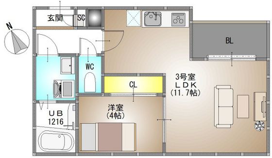間取図